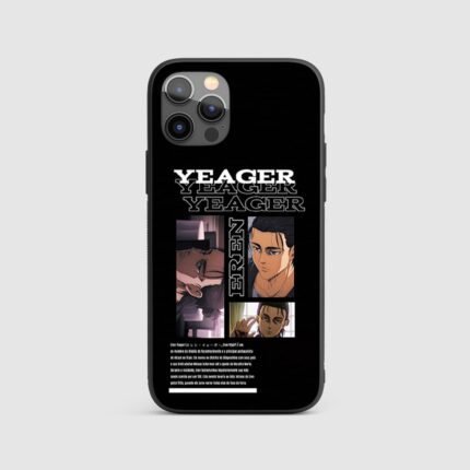 Eren Yeager Graphic Silicone Armored Phone Case