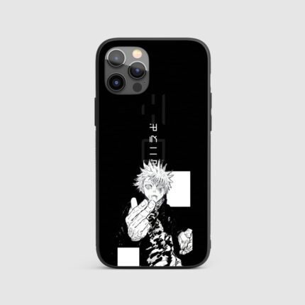Gojo Manga Silicone Armored Phone Case