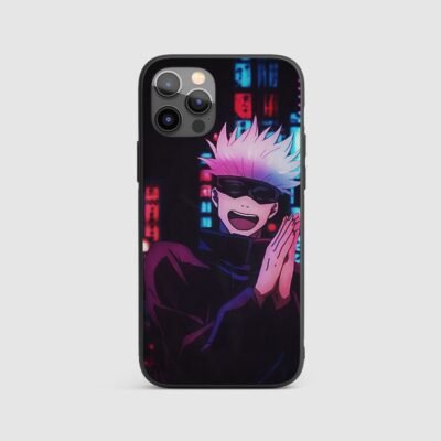 anime case Gojo Satoru Silicone Armored Phone Case