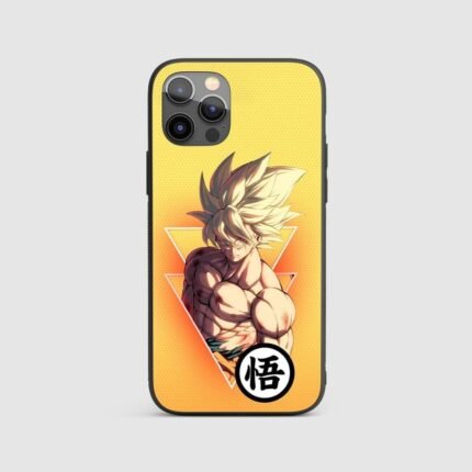 Goku Art Silicone Armored Phone Case