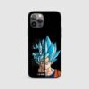 Goku Blue Hair Silicone Armored Phone Case