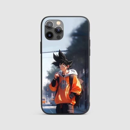 Goku Cosplay Silicone Armored Phone Case