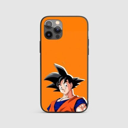 Goku Orange Silicone Armored Phone Case