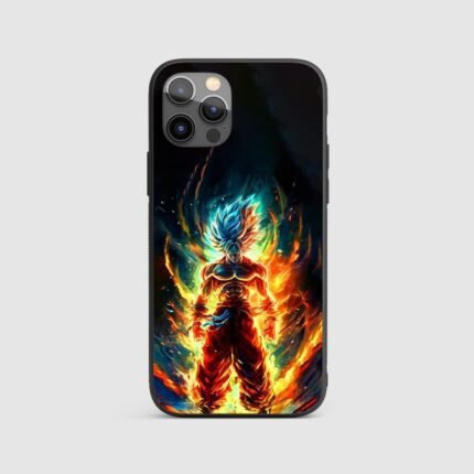 Goku Super Saiyan Silicone Armored Phone Case