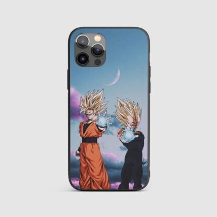 Goku and Vegeta Silicone Armored Phone Case