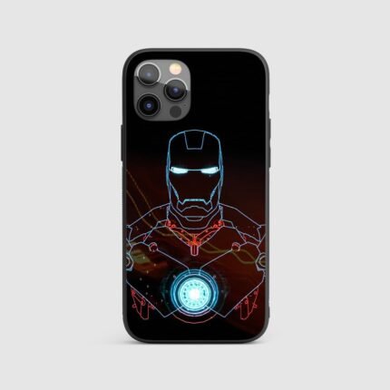 Ironman Jarvis Silicone Armored Phone Case