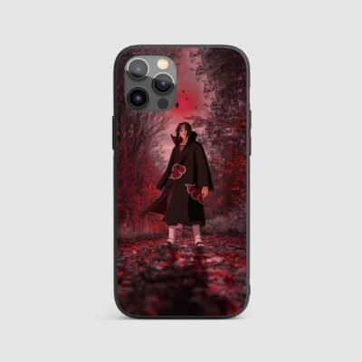 Silicone Armored Phone Case Itachi Aesthetic Silicone Armored Phone Case