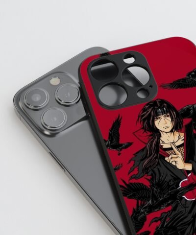 phone back cover Itachi Metal Phone Cover side