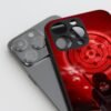 Itachi Sharingan Metal Phone Cover side