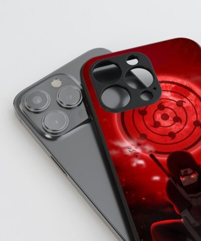 Metal Phone Case Itachi Sharingan Metal Phone Cover side