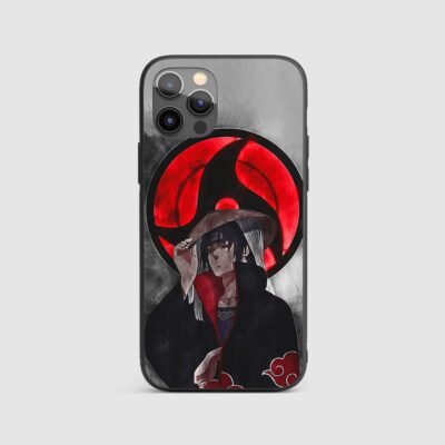 Silicone Armored Phone Case Itachi Uchiha Silicone Armored Phone Case