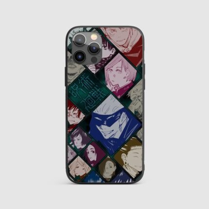 Jujutsu Sukuna with Kaisen Silicone Armored Phone Case
