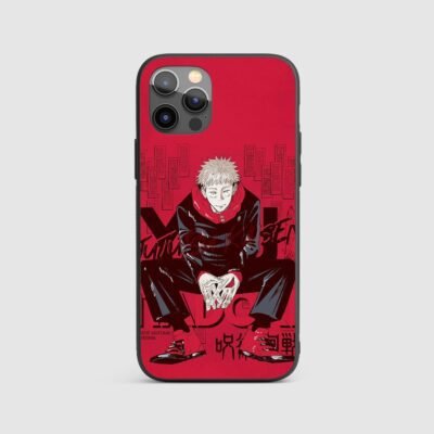 mobile phone cover Jujutsu Yuji Silicone Armored Phone Case