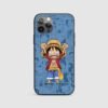 Luffy Chibi Silicone Armored Phone Case