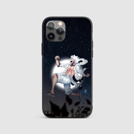 Luffy Moon Silicone Armored Phone Case