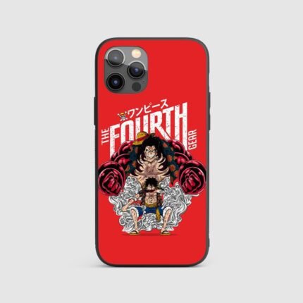 Luffy The Fourth Gear Red Silicone Armored Phone Case