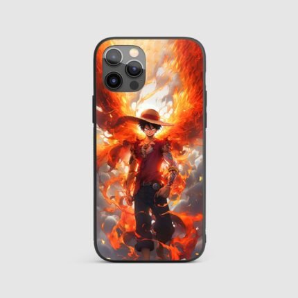 Luffy x Ace Silicone Armored Phone Case