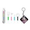 Naruto Famous keychain with cable protectar