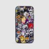 One Piece Sticker Art Silicone Armored Phone Case