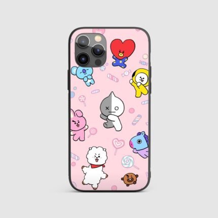 Pop BTS Silicone Armored Phone Case