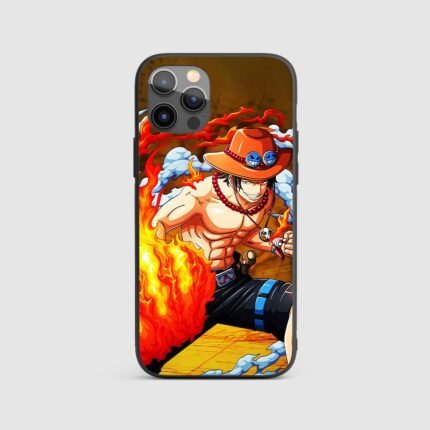 Portgas D Ace Silicone Armored Phone Case