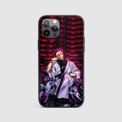 anime case Ryomen Laugh Silicone Armored Phone Case