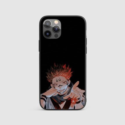 Ryomen Sukuna Silicone Armored Phone Case