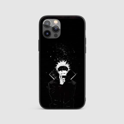 Satoru Black Silicone Armored Phone Case