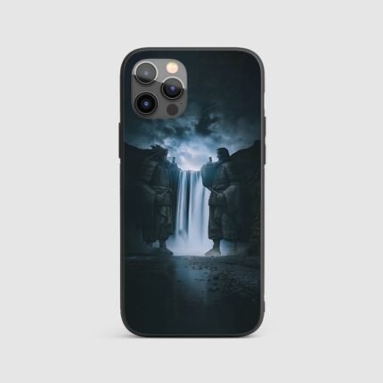 Senju Statue Silicone Armored Phone Case
