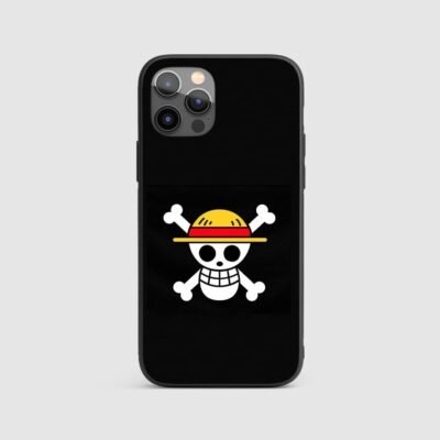 mobile phone case Straw Hat Symbol Silicone Armored Phone Case