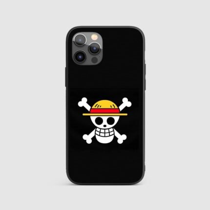 Straw Hat Symbol Silicone Armored Phone Case
