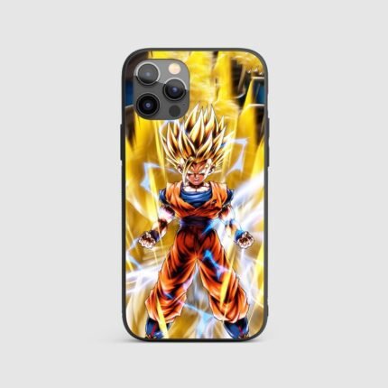 Super Saiyan Goku Silicone Armored Phone Case
