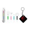 Uchiha Itachi Keychain with cable protector