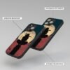 Uchiha Itachi Shadow Metal Phone Cover angle
