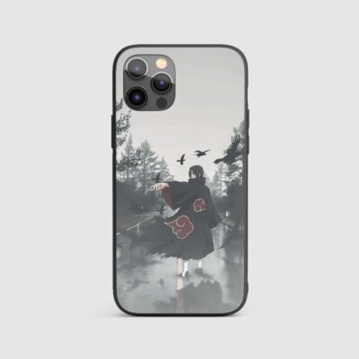 anime back cover Uchiha Itachi Silicone Armored Phone Case
