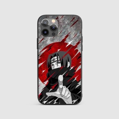 itachi uchiha silicone armored phone case