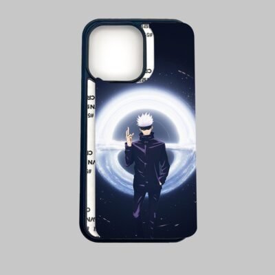 Gogo Satoru Silicone Armored Phone Case Exploded view