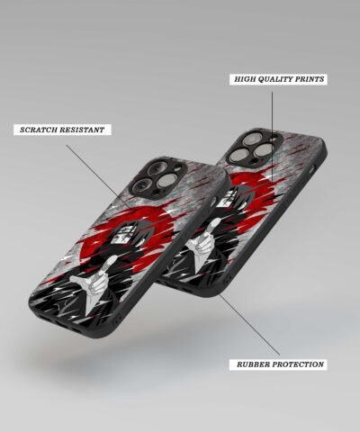 Itachi Uchiha Silicone Armored Phone Case