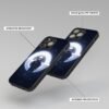 Gogo Satoru Silicone Armored Phone Case angle view