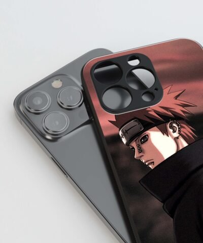 Akatsuki Pain Silicone Armored Phone Case side view