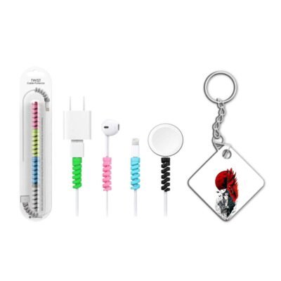 keychain Itachi Uchiha keychain with cable protector