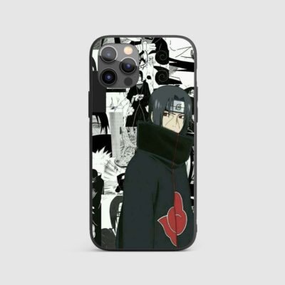 printed back cover Itachi Manga Silicone Armored Phone Case