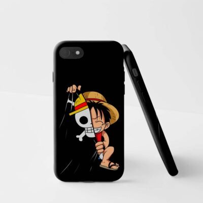 mobile phone case Chibi Luffy Matte Phone Case