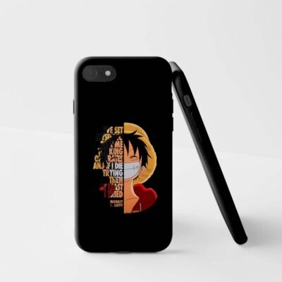 mobile cover Monkey D Luffy Quote Matte Phone Case