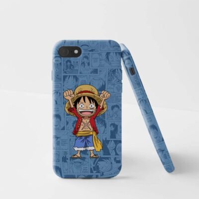 mobile phone case Luffy Chibi Matte Phone Case