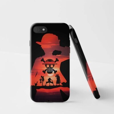 printed cover Silhouette Matte Phone Case