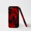 Itachi Red Moon Matte phone case