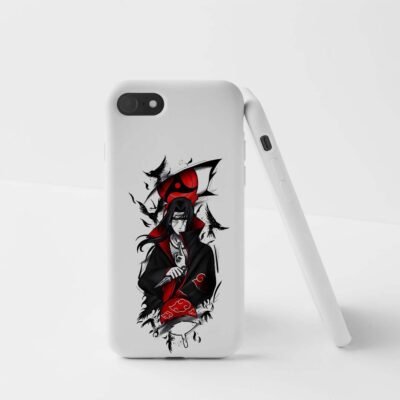 02-min Itachi White Matte phone case