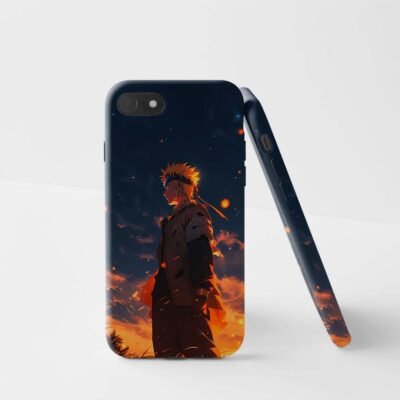 back phone case Naruto Aesthetic Matte phone case