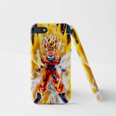 back phone case Super Saiyan Goku Matte Phone Case